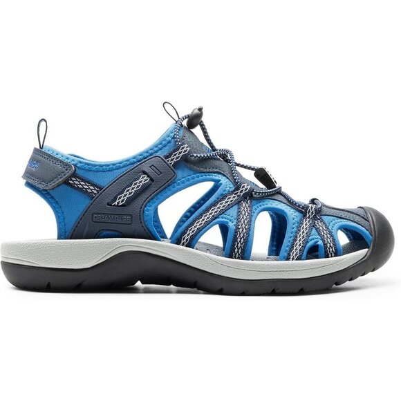 Casual Hiking Sandals Men\'s Navy  Athletic Cushioned Closed Toe Fisherman Shoes main image 6